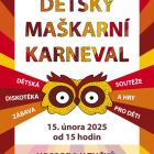 Dětský maškarní karneval 2025