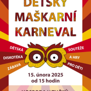 Dětský maškarní karneval 2025