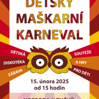 Dětský maškarní karneval 2025